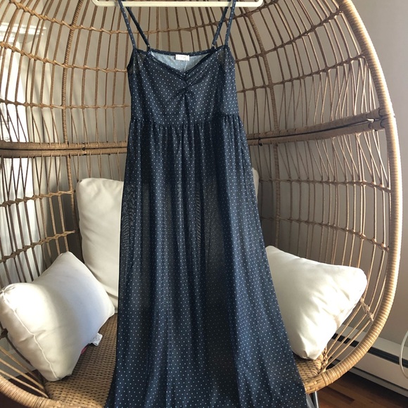 Free People Madeline slip sheer midi dress NWT - Picture 2 of 5